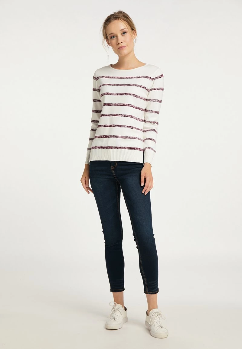 Mujer DREIMASTER BRIDGEPORT - Sudadera - Wollweiss Rot 2 Mujer DREIMASTER BRIDGEPORT - Sudadera - Wollweiss Rot - Imagen 2