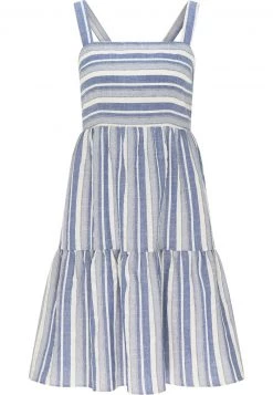 Mujer DREIMASTER IDEM - Vestido Informal - Blau Gestreift -Tienda DreiMaster barata 24f9da4791fa47109984429af0971b20