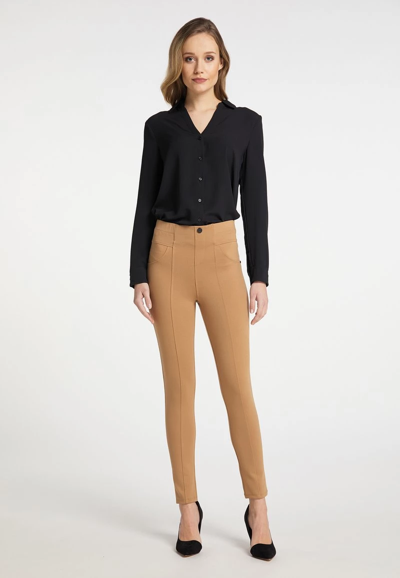 Mujer DREIMASTER DEDICA - Leggings - Beige 2 Mujer DREIMASTER DEDICA - Leggings - Beige - Imagen 2