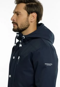 Hombre DREIMASTER TYLIN - Impermeable - Marine -Tienda DreiMaster barata 25f315b7fb5b40bbad14561e1836cb6d
