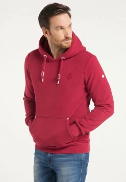DREIMASTER KILATA - Jersey Con Capucha - Rot, Hombre