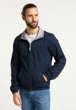 Hombre DREIMASTER ALTIPLANO - Chaquetas Bomber - Nachtblau Softgrau