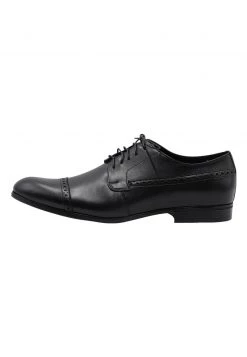 DreiMaster Hombre Zapatos Con Cordones - Schwarz