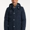 DREIMASTER STORMCLOUD - Abrigo De Invierno - Marine, Hombre