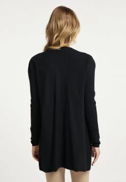 Mujer DREIMASTER BARADELLO - Chaqueta De Punto - Schwarz -Tienda DreiMaster barata 271a456979354aa78c251ea25c1f3e17