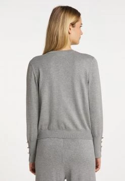 DREIMASTER BARADELLO - Chaqueta De Punto - Grau Melange, Mujer 7 DREIMASTER BARADELLO - Chaqueta De Punto - Grau Melange, Mujer -Tienda DreiMaster barata 27668621ed874c10b71ed25ac62c60e9