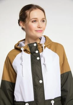 Mujer DREIMASTER BOUNDRY - Parka - Dunkelsand D. Oliv -Tienda DreiMaster barata 276abcea264541a5aa99b89f72bc8758