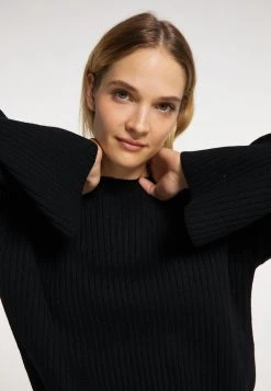 Mujer DREIMASTER INCUS - Jersey De Punto - Schwarz -Tienda DreiMaster barata 27823454636247a1bd04a57114c9d93d