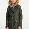 Mujer DREIMASTER DRYMASTER - Parka - Dunkeloliv