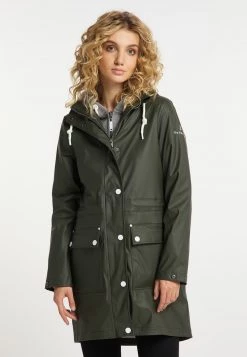Mujer DREIMASTER DRYMASTER - Parka - Dunkeloliv
