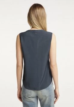 Mujer DREIMASTER IDEM - Top - Graublau -Tienda DreiMaster barata 27ce45e5b14048b089c3b4bc6d6d6f43