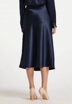 Mujer DREIMASTER BARADELLO - Falda Acampanada - Marine -Tienda DreiMaster barata 27e94825a9754f3eb96a7ed82f7a7f3f