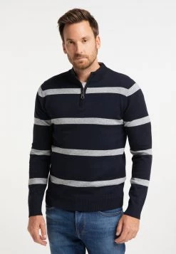 DreiMaster Hombre Jersey De Punto - Marine Hellgrau