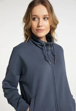 DREIMASTER TAKELAGE - Sudadera Con Cremallera - Rauchmarine, Mujer -Tienda DreiMaster barata 28e957ad6cca487599d001f39db9c510