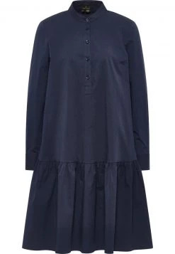 DreiMaster Mujer Vestido Camisero - Marine -Tienda DreiMaster barata 29844c26da644c309cafdffe507a8325