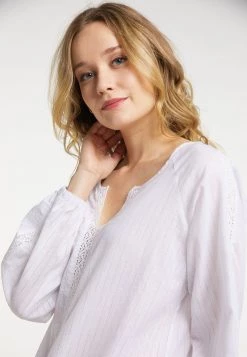 Mujer DREIMASTER ABREL - Blusa - Wollweiss -Tienda DreiMaster barata 2a6588fd10d6491d853887a1bcd53ca7