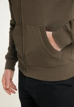 DREIMASTER TAKELAGE - Sudadera Con Cremallera - Militäroliv, Hombre -Tienda DreiMaster barata 2adcab2a02aa403389a3d8dd93499df9