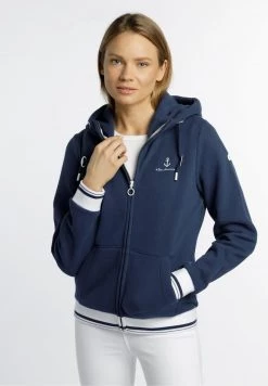 Mujer DREIMASTER KILATA - Sudadera Con Cremallera - Marine