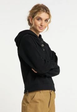 Mujer DREIMASTER TAKELAGE - Jersey Con Capucha - Schwarz -Tienda DreiMaster barata 2bfb7d1307934787af661deabae33bb1