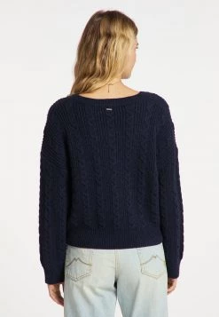 Mujer DREIMASTER INCUS - Jersey De Punto - Marine -Tienda DreiMaster barata 2cd422b260944c68b3126eae2118dd82