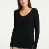 DreiMaster Mujer Jersey De Punto - Schwarz