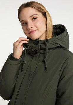 Mujer DREIMASTER ACALMAR - Abrigo De Invierno - Dunkeloliv -Tienda DreiMaster barata 2e124a8e5e814705a78380a796f36020