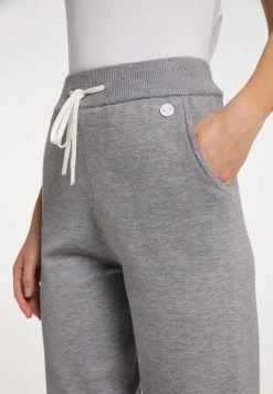 Mujer DREIMASTER BRIDGEPORT - Pantalones Deportivos - Grau Melange -Tienda DreiMaster barata 2e3e522606a14bfdb5a4d4bca8f86208