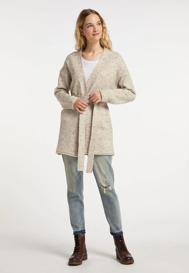 DREIMASTER INCUS - Chaqueta De Punto - Beige Melange, Mujer 2 DREIMASTER INCUS - Chaqueta De Punto - Beige Melange, Mujer - Imagen 2