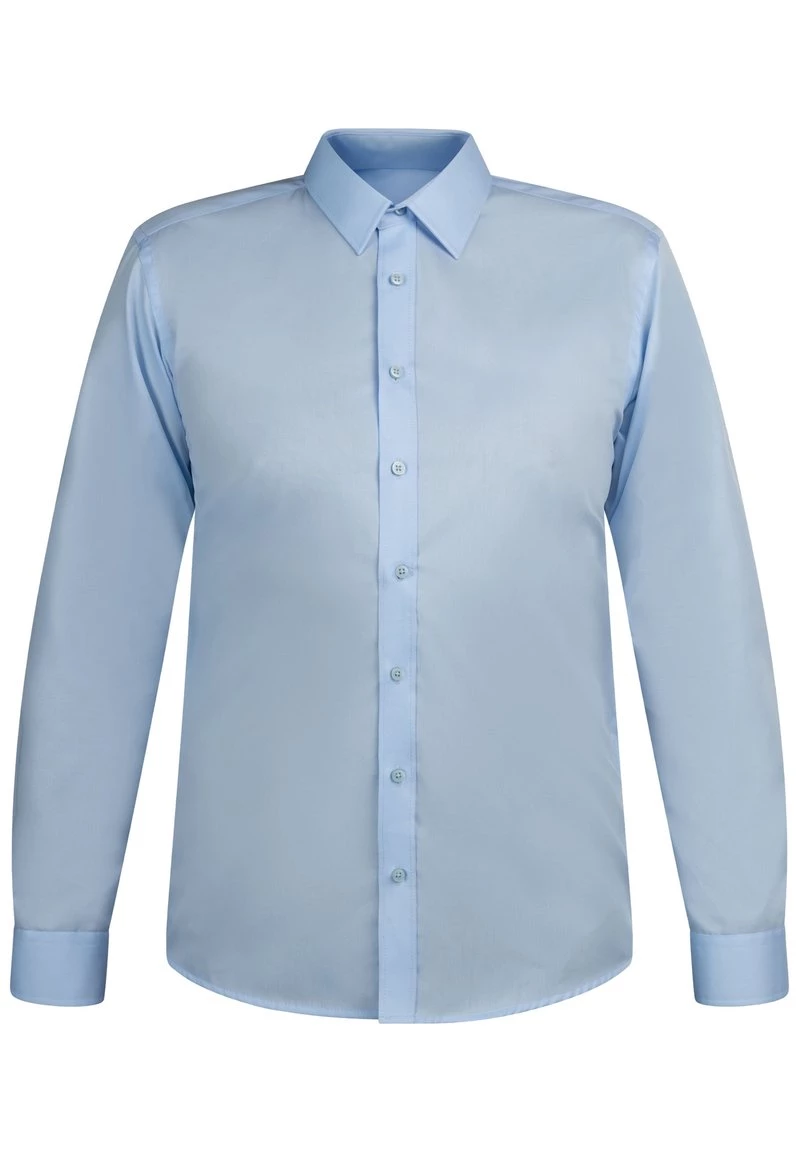 DreiMaster Unisexo Camisa Elegante - Himmelblau 5 DreiMaster Unisexo Camisa Elegante - Himmelblau - Imagen 5