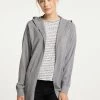 Mujer DREIMASTER BRIDGEPORT - Chaqueta De Punto - Dunkelgrau