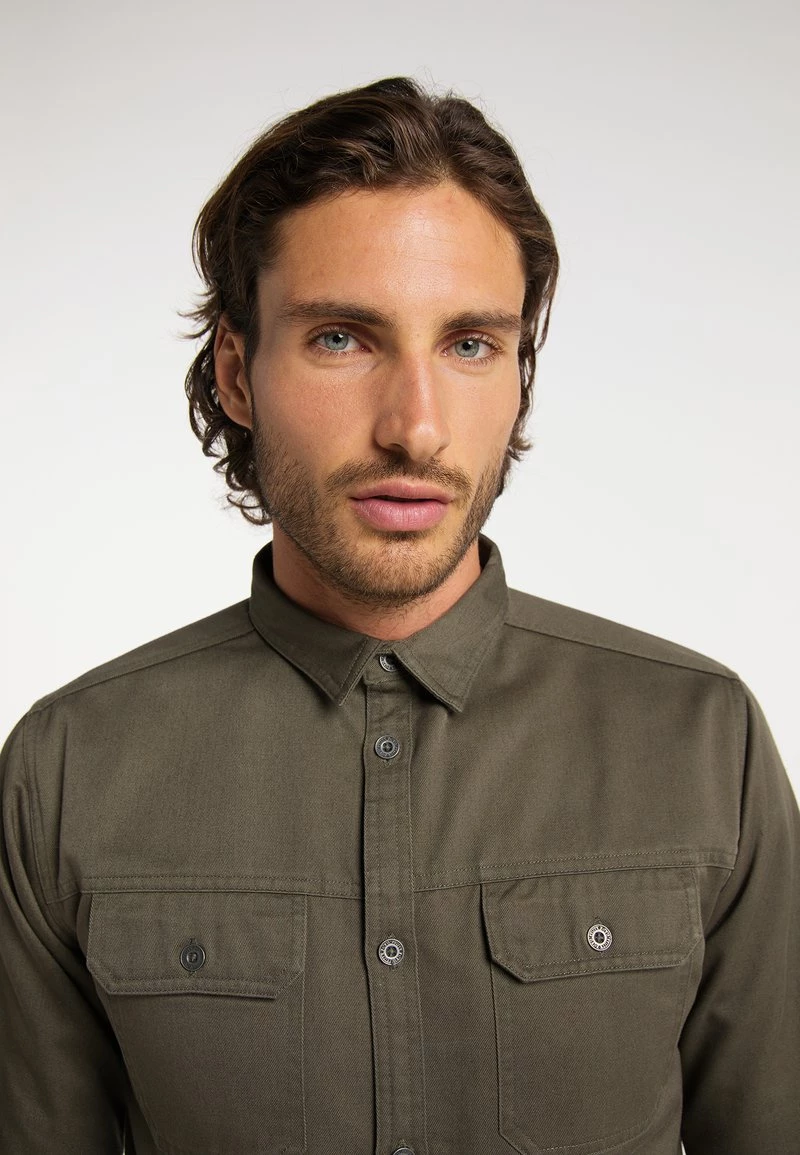 Hombre DREIMASTER TUXE - Camisa - Oliv 4 Hombre DREIMASTER TUXE - Camisa - Oliv - Imagen 4