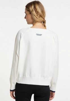 Mujer DREIMASTER BRIDGEPORT - Jersey De Punto - Wollweiss -Tienda DreiMaster barata 303f736c30024155a72c0326640d296f