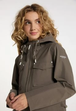 Mujer DREIMASTER TYLIN - Impermeable - Schlammoliv -Tienda DreiMaster barata 30c3f9f2da3e4d28912f6797ee72666f