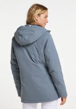 Mujer DREIMASTER STORMCLOUD - Abrigo De Invierno - Blue-grey -Tienda DreiMaster barata 311f31be31424f5d89500824198fcaec