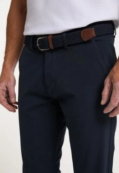 Hombre DREIMASTER FESTLAND - Pantalones Chinos - Marine -Tienda DreiMaster barata 31f97390960f42e18698551a36c038b0