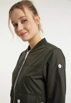 Mujer DREIMASTER BOUNDRY - Chaquetas Bomber - Dunkeloliv -Tienda DreiMaster barata 322bdf5be73a4968bcdfc05d74392295