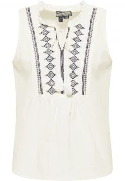 DreiMaster Mujer Blusa - Wollweiss -Tienda DreiMaster barata 33aa2ba855cc4b97a7dd281755d4f9da