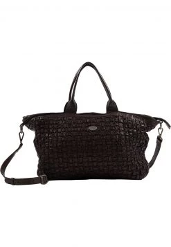 Mujer DREIMASTER TAKELAGE - Bolso De Mano - Dunkelbraun