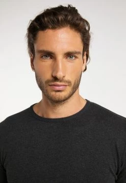 Hombre DREIMASTER ABREL - Jersey De Punto - Grau -Tienda DreiMaster barata 33c7ef2836dc43dea85a346e3a636990