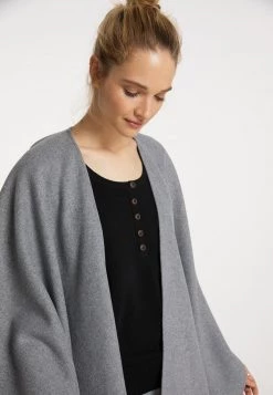 Mujer DREIMASTER BATUTTA - Poncho - Hellgrau Melange 8 Mujer DREIMASTER BATUTTA - Poncho - Hellgrau Melange -Tienda DreiMaster barata 341f96ae386440adb6d58ae7a468cc8d