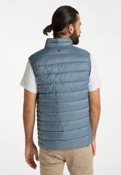 Hombre DREIMASTER ALTIPLANO - Chaleco - Graublau -Tienda DreiMaster barata 3510ef020c6c418fac1c6fd2c3d427e7