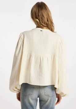 Mujer DREIMASTER INCUS - Blusa - Wollweiss -Tienda DreiMaster barata 351c34a7799a41758a3efc7a4b042c42