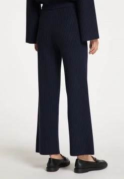 DREIMASTER INCUS - Pantalones - Marine, Mujer -Tienda DreiMaster barata 3533c8100f104a929d2d5780b4e5243a