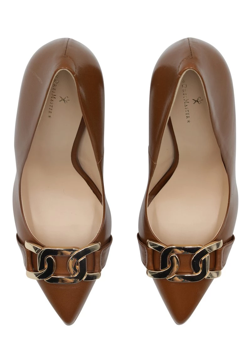 DreiMaster Mujer Zapatos Altos - Cognac 4 DreiMaster Mujer Zapatos Altos - Cognac - Imagen 4