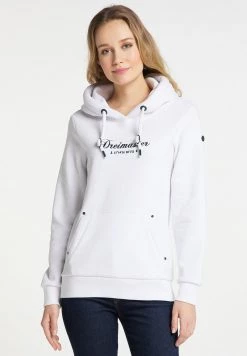 Mujer DREIMASTER PALPITO - Jersey Con Capucha - Weiss