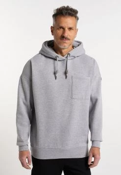 DREIMASTER TAKELAGE - Jersey Con Capucha - Grau Melange, Hombre