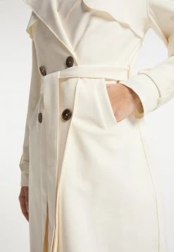 DreiMaster Mujer Gabardina - Wollweiss -Tienda DreiMaster barata 35a380ced13c462ea839b4346fa3ac0a