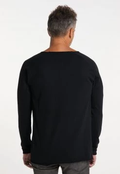 Hombre DREIMASTER TYLIN - Camiseta De Manga Larga - Schwarz -Tienda DreiMaster barata 35ca36d5e6cf43a7af0aab5361f8c154