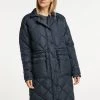 DREIMASTER BARADELLO - Abrigo De Invierno - Dark Blue, Mujer