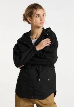 Mujer DREIMASTER ZITHA - Parka - Schwarz